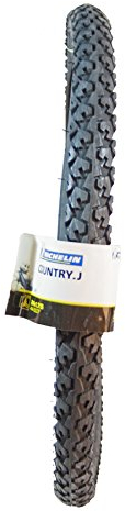 MICHELIN Country Cubierta, Deportes al Aire Libre, Ciclismo,Ruedas de Bicicleta, Negro, 16 x 1.75