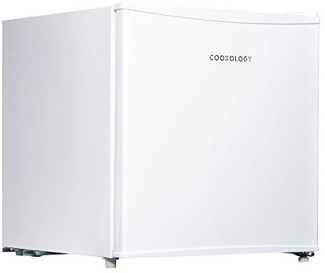 Cookology MFZ32WH Table Top Mini Freezer in White - 31 Litre Capacity - For Counter Tops - Adjustable Temperature Control & Legs - Removable Wire Shelf - 4 Star Rating