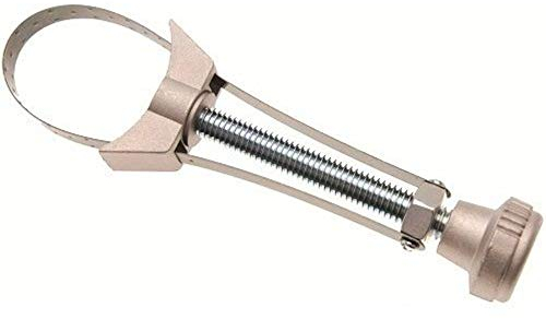 FAST WORLD SHOPPING Chiave Filtro Olio Regolabile 60-115 mm per Auto Moto Camper, Chiave per Filtro Olio Motore con Fascia in Acciaio Antiscivolo – Strumento Professionale