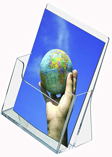 DISPLAY SALES Tisch-Prospekthalter (40 St.) DIN A5 Acryl Prospektständer Hochformat glasklar