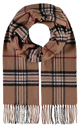 FRAAS Cashmink Schal 30 x 180 cm - Weicher als Kaschmir - Made in Germany - Schal kariert für Herren - Perfekt für Herbst und Winter