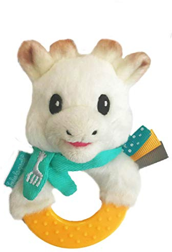 Sophie la Girafe - Hochet Peluche avec Anneau de Dentition - Dès 3 Mois