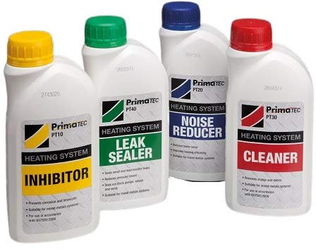 1x PrimaTec Heating System Cleaner for Static Caravan Boiler Water Heater