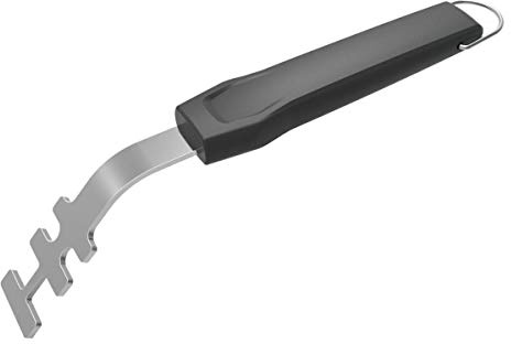 SANTOS Grillrost-Heber - müheloses Anheben - rutschsicherer & ergonomischer Griff - 25,7cm - Edelstahl-Heber - für Guss- und/oder Edelstahlroste