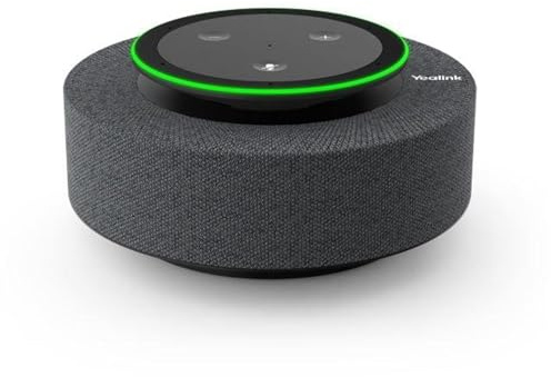 Yealink MSpeech Intelligenter Microsoft Teams-Lautsprecher mit KI-Funktionen für produktive Besprechungen und effektive Zusammenarbeit an modernen Arbeitsplätzen mit hybrider Arbeitsweise