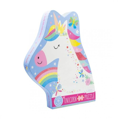 Floss & Rock Floss & Rock 40 Piece Puzzle Rainbow Unicorn