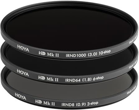 HOYA 3X Neutral Density Filters kit HD MkII IRND8/64/1000 ø67 mm