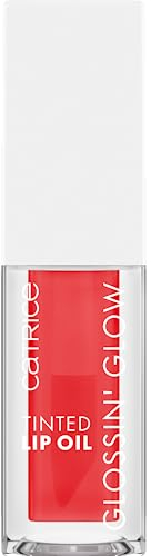 Catrice Cosmetics Glossin' Glow Olio Labbra Colorato, curativo, effetto colorante, con oli, naturale, lucida, 4 ml