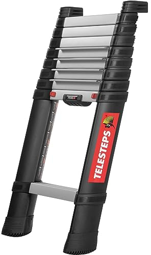 PROREGAL Prime Line Échelle télescopique à 9 marches Échelle télescopique Escabeau double échelle
