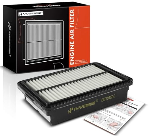 A-Premium Engine Air Filter Compatible with Hyundai Elantra(17-20), Kona(18-23), Veloster(19-21) & Kia Forte(19-23), Forte5(20-23), Soul(20-23) - 1.4L 1.6L 2.0L