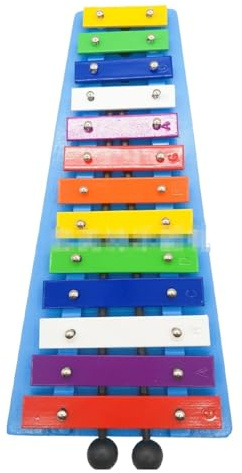 xylophon Schlaginstrument, 13-Ton-Aluminium-Klavier, 13-Ton-Glockenspiel, Holzkiste, Aluminium-Klavier, Kleines Glockenspiel