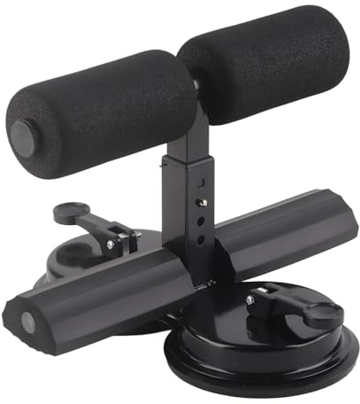 Alomejor Sit Up Assistant, Three Height Adjustment, Stable Suction Cups, Ergonomic Design, Abdominal Trainer, Durable Construction for Home Workouts,