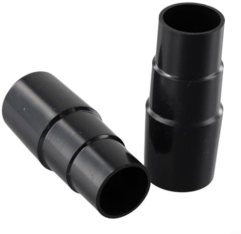 Effizienter Staubsaugeranschluss, verbindet 32 mm Schlauch mit 35 mm Bürstenkopf