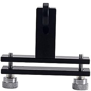 ibasenice Máquina para Puente de Violín 91 Mm Negra, Accesorio para Ajuste de Pies de Puente, Herramienta de Reparación para Luthier, Compatible Violín y Viola, Accesorio Profesional