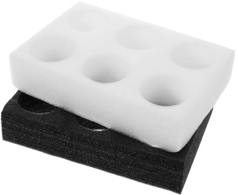 IMIKEYA 2stücke Takeout Becherhalter Mit Design Stabiler Becherträger Für Kaffee Milchtee Und Kalte Getränke Praktisches Tablett Für Gastronomie Schwarz Und Weiß