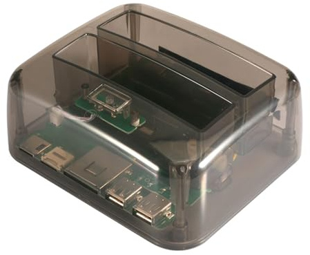 KOMBIUDA Lector De Tarjetas Caja del Disco Duro Base De Disco Duro Transparente Soporte Multiusos para Uso Doméstico