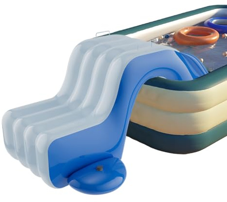Toboggans Gonflables pour Piscine | Glissade d'eau Soufflable pour Garçons - Jeu Ludique Extérieur pour Jardin Plage Parc