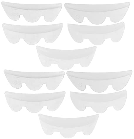 WOFASHPURET 10paare Silikon Wimpernlifting Pads Für Verschiedene Augenformen Leicht Langlebig Und Wiederverwendbar Lash Lift Tool Für Wimpernwellen Und Professionelle Beauty Anwendung