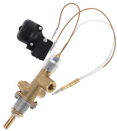 KONTONTY Kit Thermocouple pour Chauffage Extérieur de Terrasse au Gaz Propane, Pièce de Remplacement Capteur de Sécurité Anti-Inclinaison et Arrêt Automatique, Fil Fileté 8 Mm Compatible,