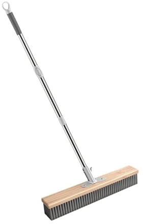 Stainless Steel Wire Weed Brush with Telescopic Handle - Heavy-Duty Extendable Long Handle for Patio, Deck, Concrete, Garden, Wall Cleaning ， Extendable Long Handle Outdoor Cleaning Tool、Weed Remover