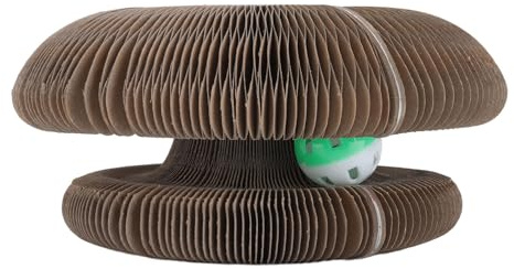 aqxreight Planche à Gratter pour Chat : Griffoir Pliable pour Plus de Confort et de Temps de Jeu.