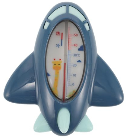 Wasserthermometer mit Anzeige für Neugeborene, Blau | Pp Ausführung, Zuverlässig, für Zuhause Sowie Raumtemperaturmessung im Alltag
