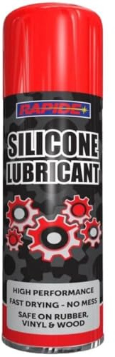 High Performance Silicone Lubricant Spray, 250ml, Eliminates Squeaking and Sticking