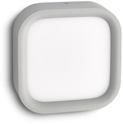 Philips LED Wandaußenleuchte Puddle, grau, 172698716