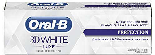 ORAL-B Manual 3DWhite Luxury Perfection Whitening Toothpaste, 75 ml