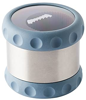 Mastrad Cascanueces – Galletas de todos los tipos de nueces – para romper las nueces graduables sin dispersión – Función de almacenamiento de cáscara de nuez rota