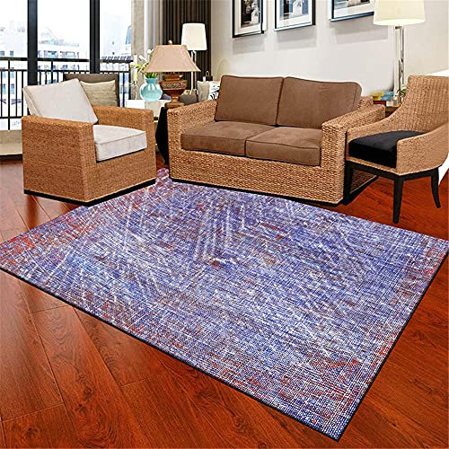 RUGMRZ Teppich Auslegeware Lila modern minimalistische abstrakte abstrakte schmutzige Anti-rutschen Sound Schlafzimmer Salon Wasser waschen Wohnzimmer groß Teppich schlafzim60X90CM/1ft 12''X2ft 11''