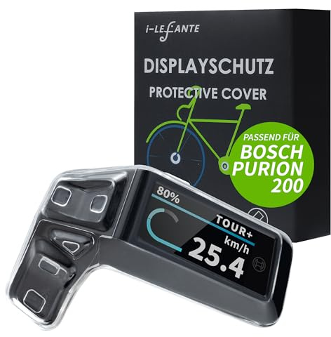 i-LEFANTE Custodia protettiva per Bosch Purion 200, pellicola trasparente impermeabile, protezione da urti e graffi