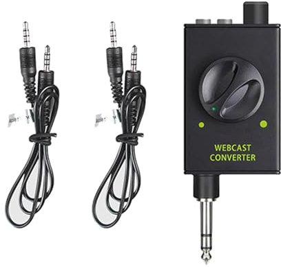 HEEZOU Convertidores Tarjetas Sonido PC para Juegos Y Transmisión Videos con Funcionalidad Grabación