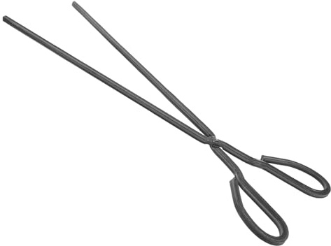 LALAFINA Pinzas Metálicas Para Chimenea De Cocina Pinzas Resistentes Para Brasero Para Fuego Para Fuego Tenazas De Hierro