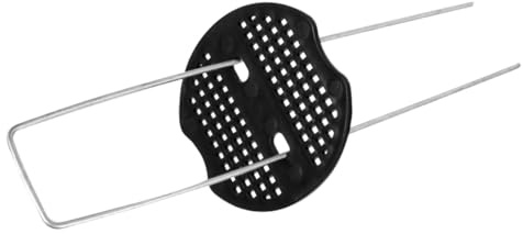 SUPVOX 50piezas Clavos para Hierba Clavos u Forma Arandelas Amortiguadoras para Jardín Herramienta De Fijación para Césped