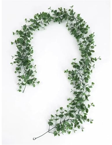 NihaoWXM Vigne Artificielle Couronne de Feuilles Lierre artificielles 7,5 mètres, Fausses, décoration d'intérieur, Mariage, Jardin, ou d'extérieur(B)