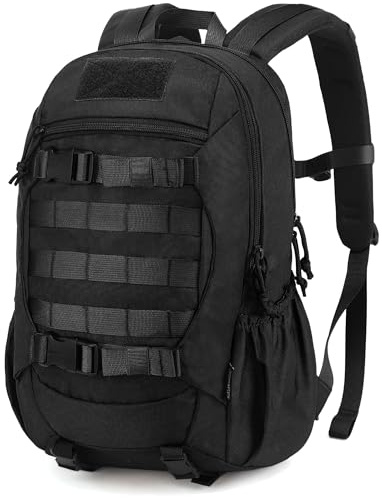 Mardingtop Small Tactical Molle Backpack for Men, 18L EDC Motorcycle Backpack,Hiking Daypack