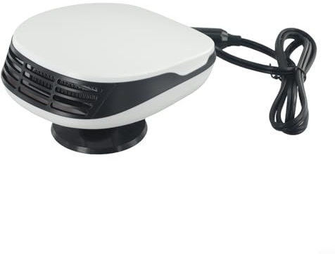 Calentador portátil de coche de 120 W y 12 V con función de desempañamiento y descongelación para parabrisas, doble refrigeración y calefacción, diseño compacto para todos los vehículos de 12 V