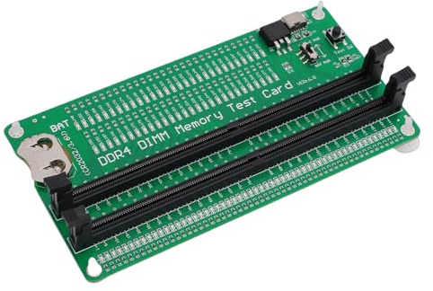 Aramox Scheda di Test RAM DDR4, Analizzatore Diagnostico a LED per Slot Computer