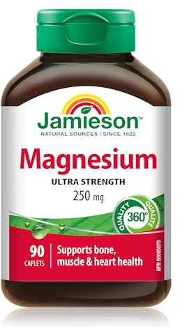 Jamieson Magnesium Ultra Strength 250mg 90 Caplets