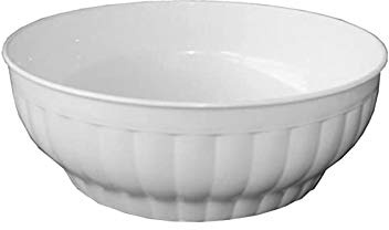 Stefanplast Acanalado ensaladera, Blanco, 30 x 32 x 30 cm