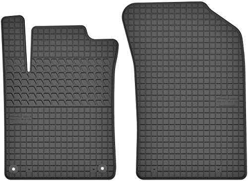 Gummimatten Vorne Gummi Fußmatten Satz für Citroen C3 II (2009-2016) / DS3 (2009-2016) / DS 3 (ab 2016) - 2-teilig - Passgenau