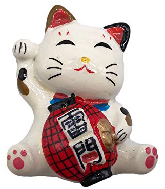 3D Glückliche Katze Japan Kühlschrank Kühlschrankmagnet Tourist Souvenirs Handgemachte Harz Handwerk Magnetische Aufkleber Home Küche Dekoration Reise Geschenk