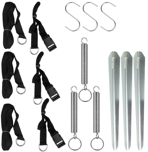 Moritz Camping Sturmband für Vorzelt Markise I Wohnmobil Wohnwagen I Sturmsicherung Sturmleine Abspannseil