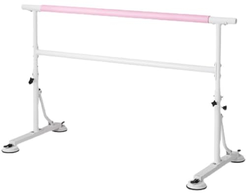 Ballettstange Mobile doppellagige Ballettstange mit Einstellbarer Höhe von 85–110 cm und komfortablem Anti-Rutsch-Griff (Size : 1m/3.3FT)