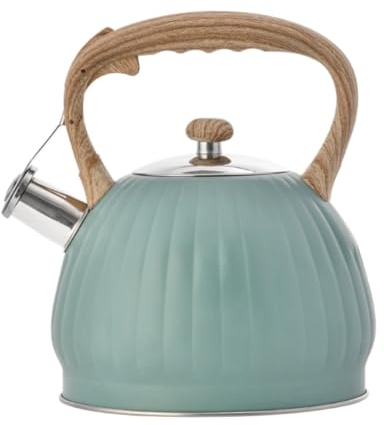 Théières pour Cuisinière Bouilloire Sifflante Sifflet Bouilloire Pichet À Boire Poêle Bouilloire Théière Bouillie Camping Thé Bouilloires Camping Cuisinière Bouilloire Bouilloire à Flûte Théière avec