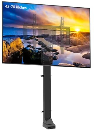 Staffa di sollevamento elettrica intelligente rinforzata multistrato per TV da 42-70 pollici
