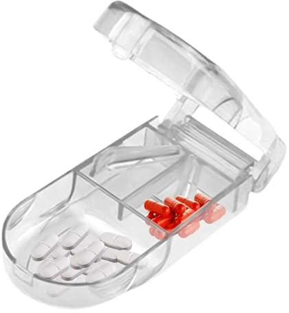 Reise-Pillenteiler, Pillenteiler-Schneider,Mehrzweck-Reise-Pillenteiler - Verschleißfester Pillenspalter, Tablet-Splitter-Werkzeug für Reisen, Alltag, Schlafsaal