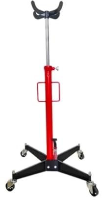 QIUYMGFG Elevador Coche La reparación del Coche equipa la transmisión hidráulica Jack del Motor y de la Caja de Cambios 0.5T Gatos para Coches(Red)