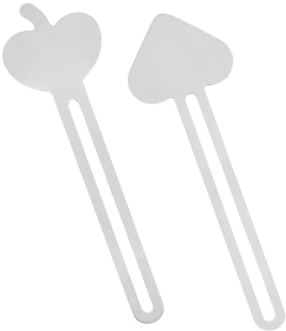 Hohopeti Exprimidor Ahorro de Pasta Pack de 2 Unidades de Acero Inoxidable de Pasta de Dientes en Forma de Corazón y Dispensador Uniforme Plata para Baño